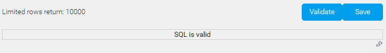 Validate SQL